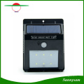 6 LED Dreieck Solar Sensor Wandleuchte